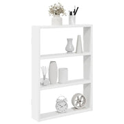 Scaffale a Parete Bianco 43x9x60 cm in Legno Multistrato 860049