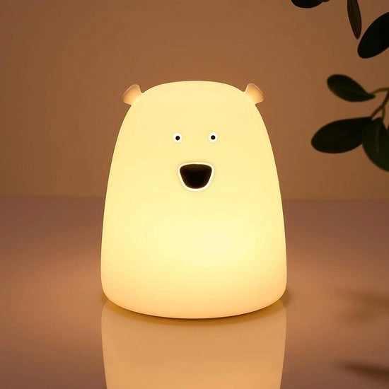 Lampada notturna portatile per bambini - Lampada notturna morbida in silicone per bambini - Regalo di compleanno per ragazze e ragazzi - Lampada notturna per adulti