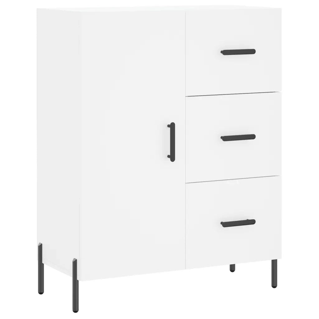 Credenza Bianca 69,5x34x90 cm in Legno Multistratocod mxl 103478