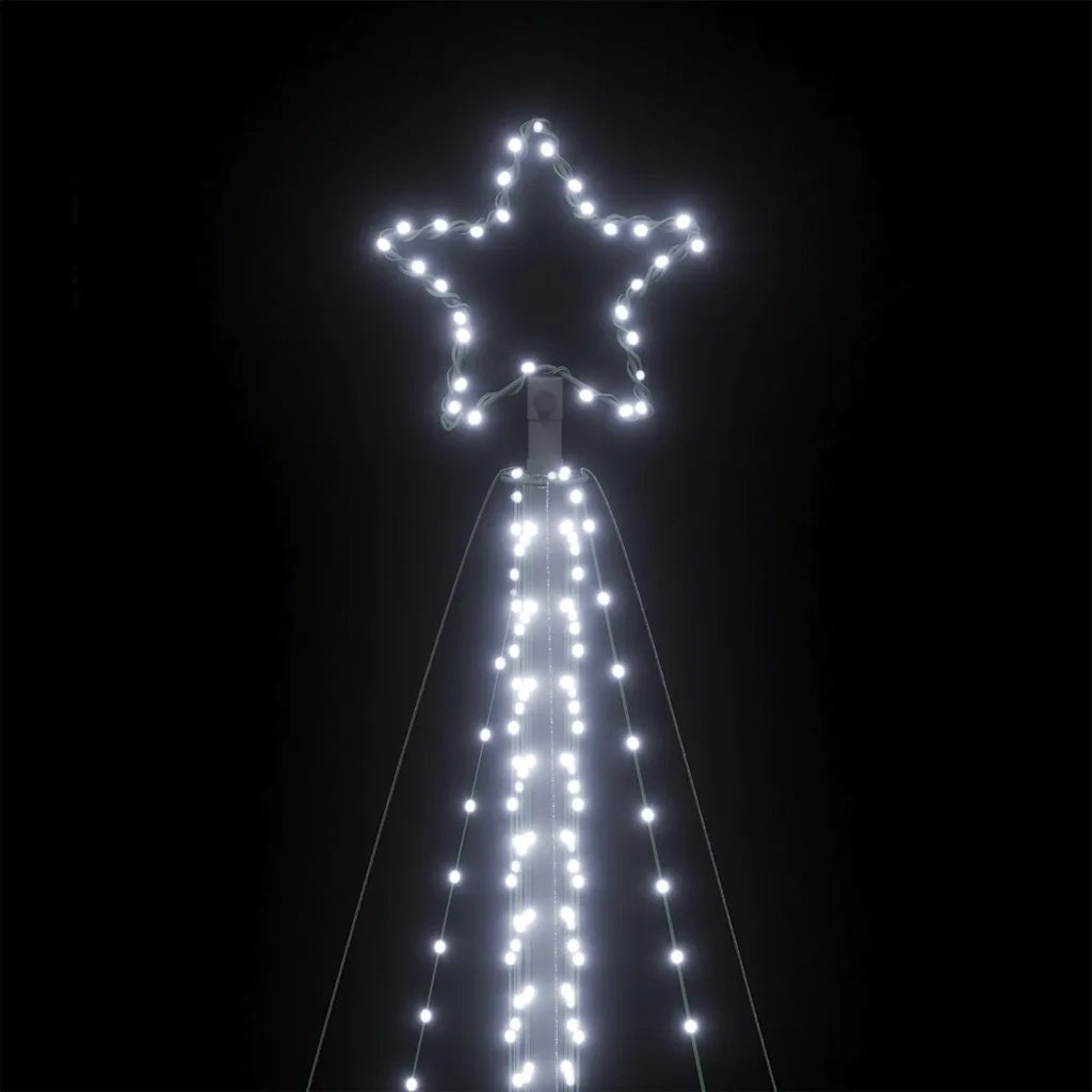 Albero di Natale | Decorazioni natalizie a LED 789 LED Bianco Freddo 476 cm