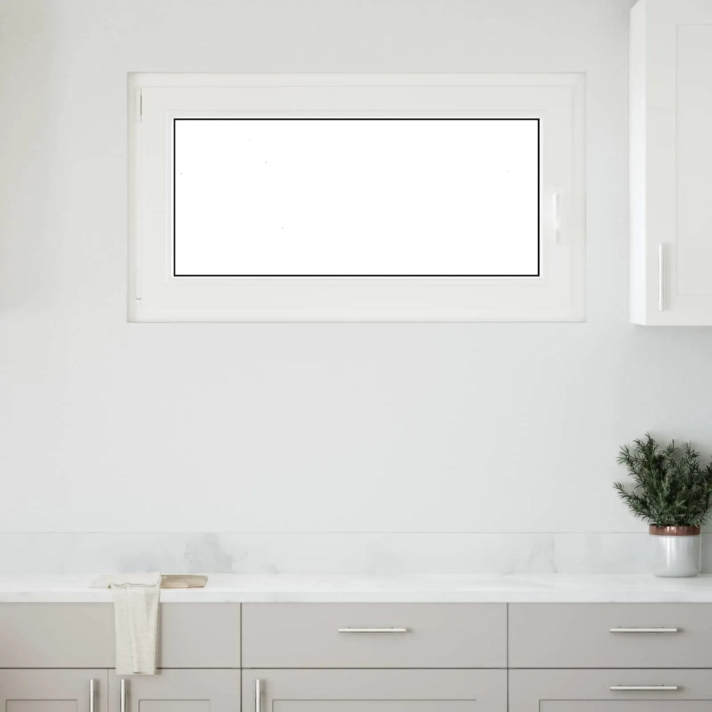 Finestra per Soffitta RISOR 110 x 60 cm PVC e Vetro Bianco CFW9435523