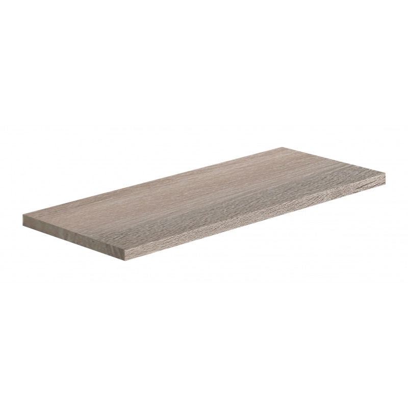 Mensola da Muro, Scaffale Legno, Mensola da Parete, Rovere Sagerau, 56x23,7x2,3 cm - Smart