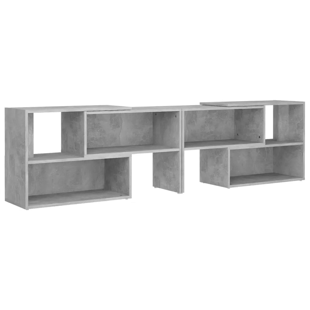 Mobile Porta TV Grigio Cemento 149x30x52cm in Legno Multistrato 808363