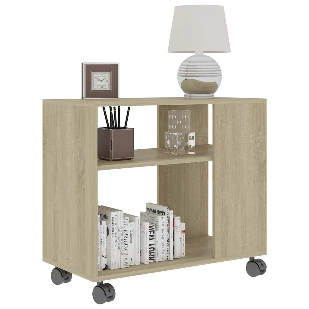 Tavolino da Salotto-Tavolino da soggiorno-Tavolo Rovere Sonoma 70x35x55 cm Legno Multistrato