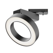 Faretto Per Binario Orientabile Rim In Metallo Nero E Bianco 1 Luce Calda