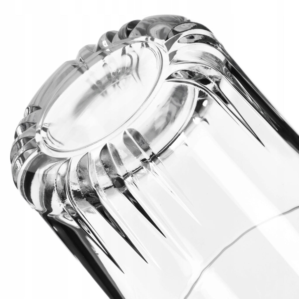 Set di 4 bicchieri KADAX per whisky, succhi di frutta e bevande, 280 ml, in vetro spesso.