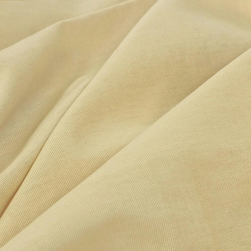 Telo Arredo Cotone 260x280 cm Copridivano Granfoulard Copriletto Tessuto Multiuso Beige