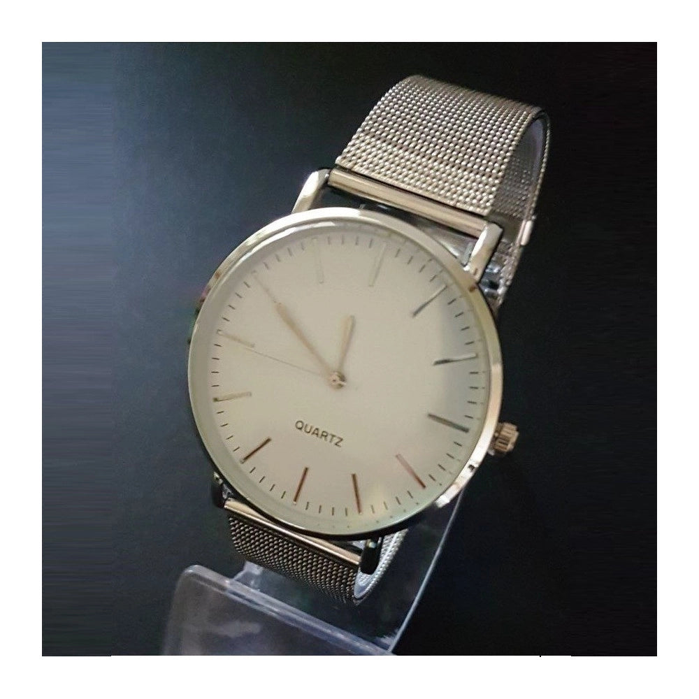 Trade Shop - Orologio Polso Quadrante Bia Uomo Analogico Quarzo Moderno Fashion Casual -