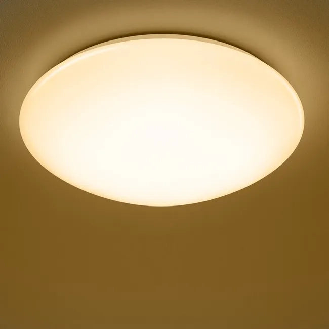 Plafoniera Led Soffitto Lampada Rotonda Luce Fredda Applique Moderno Bianco