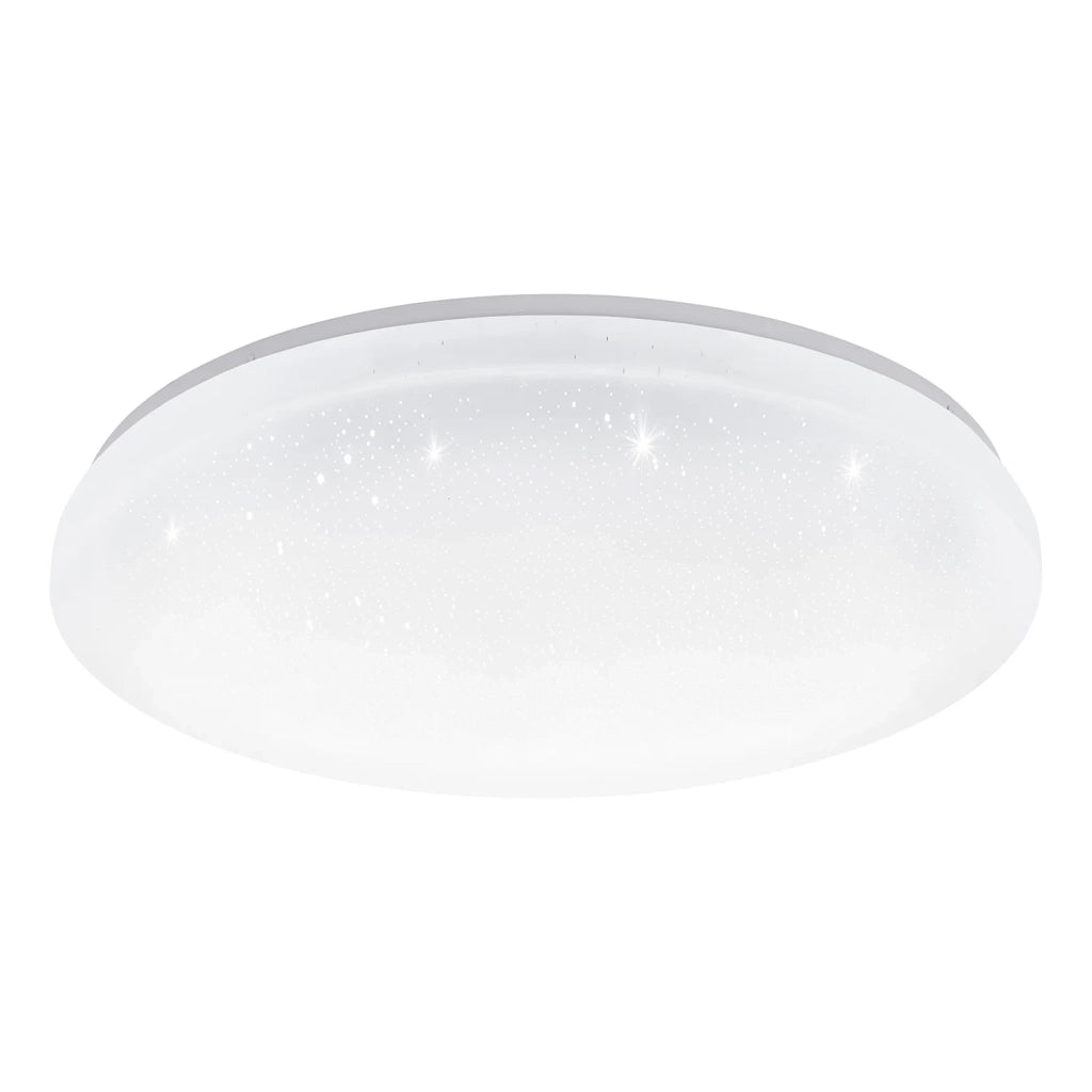 Plafoniera Contemporanea Totari-Z Acciaio Bianco 4 Luci Led Integrato 11,2W Ip20