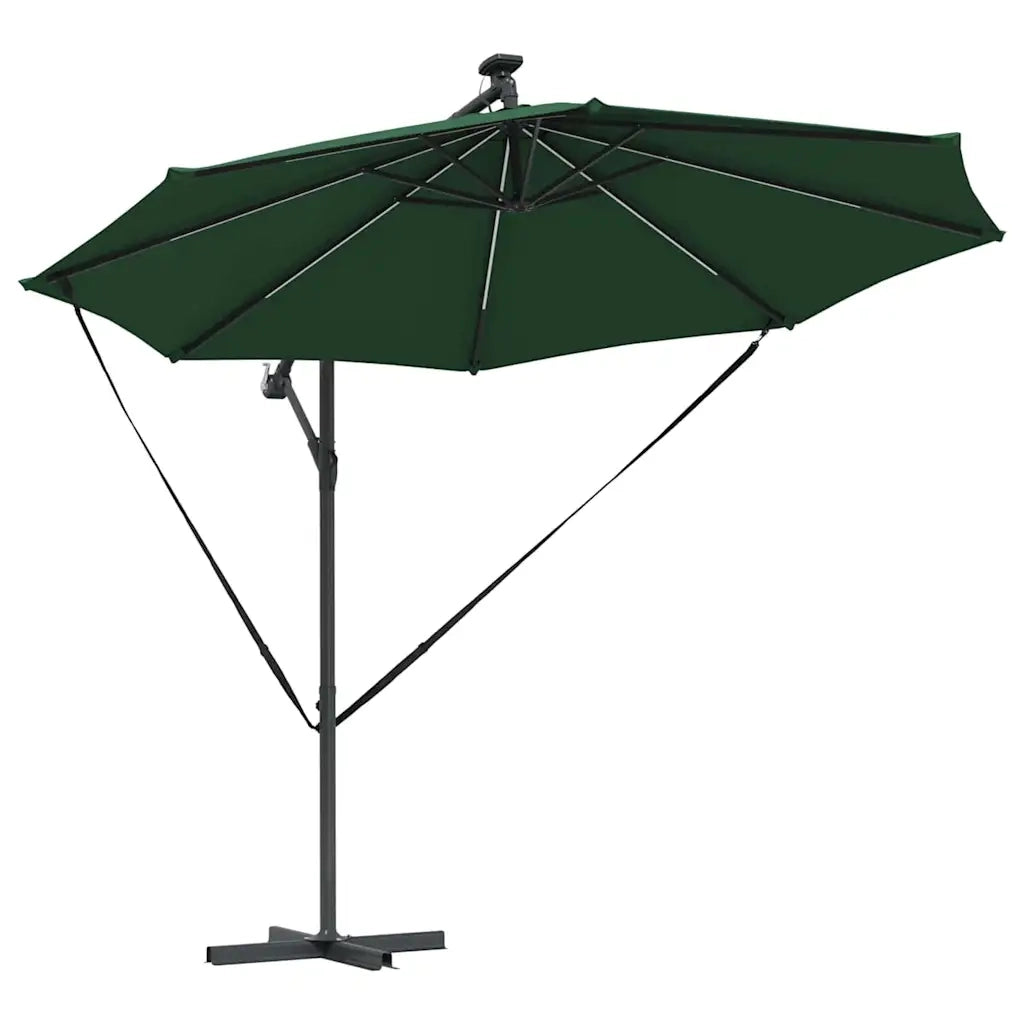Ombrello | Parasolne Verde 294 x 294 x 248 cm Poliestere e Alluminio
