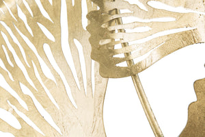 Pannello Iris Verticale 78x5,5x101 cm in Ferro Oro