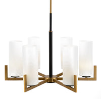 Lampadario Modern in Metallo Fortano Ottone