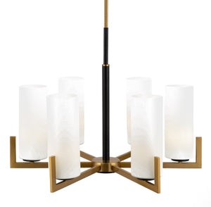 Lampadario Modern in Metallo Fortano Ottone