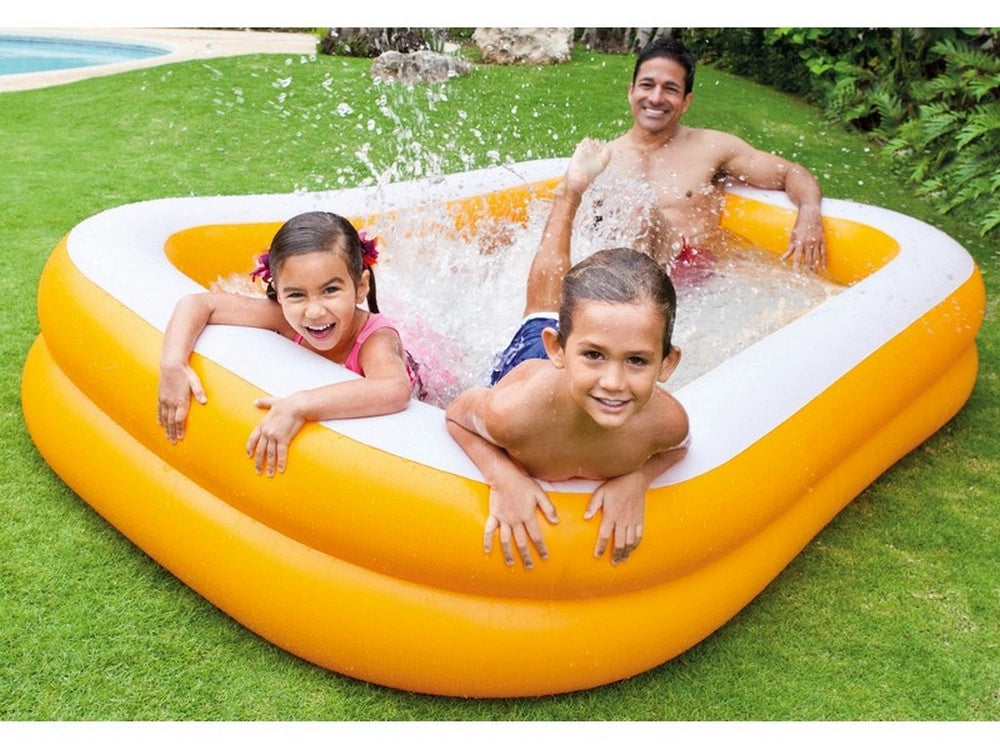1pz piscina gonfiabile family   cm. 229x152x48 h (lt. 600) cod:ferx.vit47164