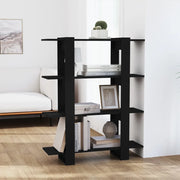 Libreria/Divisorio Nero 100x30x123,5 cm 811539
