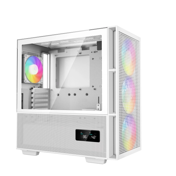 CASE MID TOWER CH560 WH 3*140+1*120 ARGB