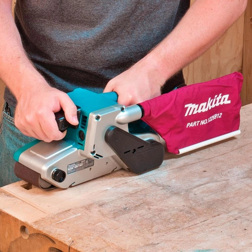 Makita 9920 - Lijadora de banda 76x610 mm 1010W 210-440 m/min 4.5 kg