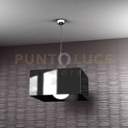 LIFT SOSPENSIONE 1 LUCE ATTACCO E27 IN METALLO NERO