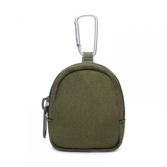 Zaino per cani in nylon 1000D - chiusura a raccatto - aggancio carabina - per allenamento - uso all'aperto - per animali domestici - zaino per cani da allenamento
