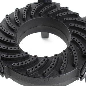 Fornello a gas da esterno 10,5 kW Campeggio Tubo 1,5m Regolatore pressione 28mbar Italia