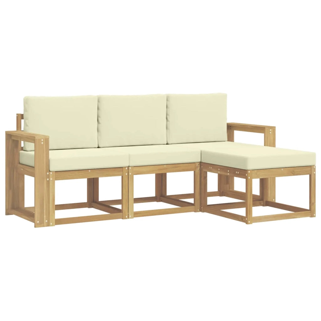 Set di divani da esterno 4 pz 3387459
