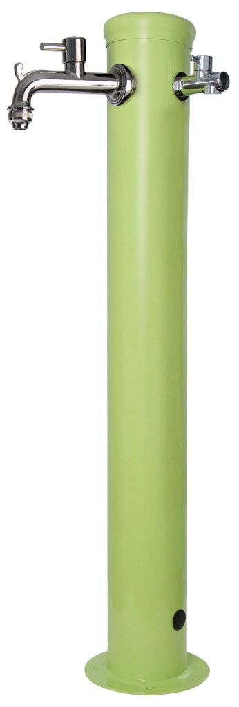 Fontana da Giardino con Doppio Rubinetto Belfer 42/ARRA Verde Acido