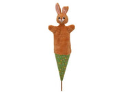 Bass & Bass - Pop up Hand Puppet Bunny - Made in Europe - Vintage Toy