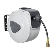 Avvolgitubo Automatico per Aria Compressa 20m ¨C Xylo ¨C Attacco 1/4'' BSP Supporto Parete Rotazione 180¡ã Grigio