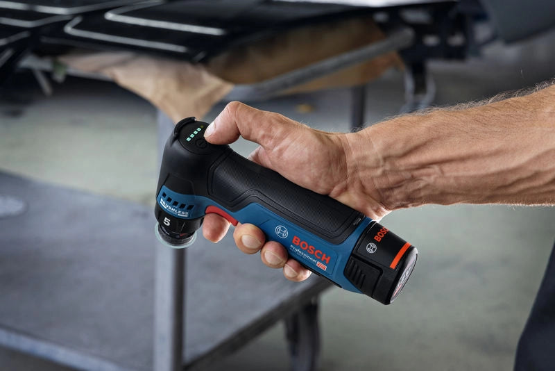 Bosch GEX 12V-32 – Levigatrice Roto-Orbitale 12 V, Pad 32 mm, Solo Corpo