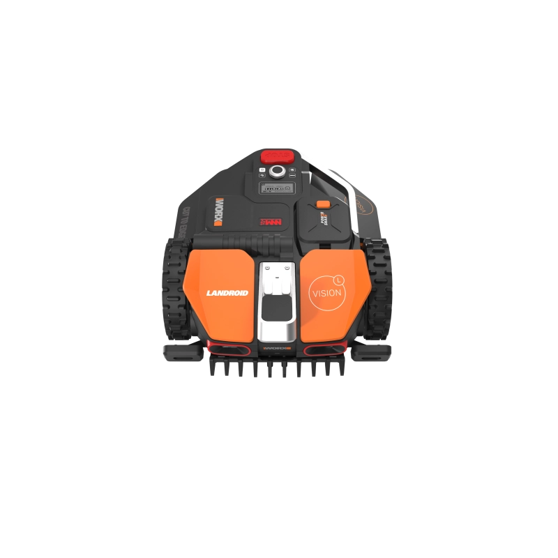 Robot rasaerba automatico WR213E Landroid Vision con videocamera AI per giardini fino a 1300 m² - Worx