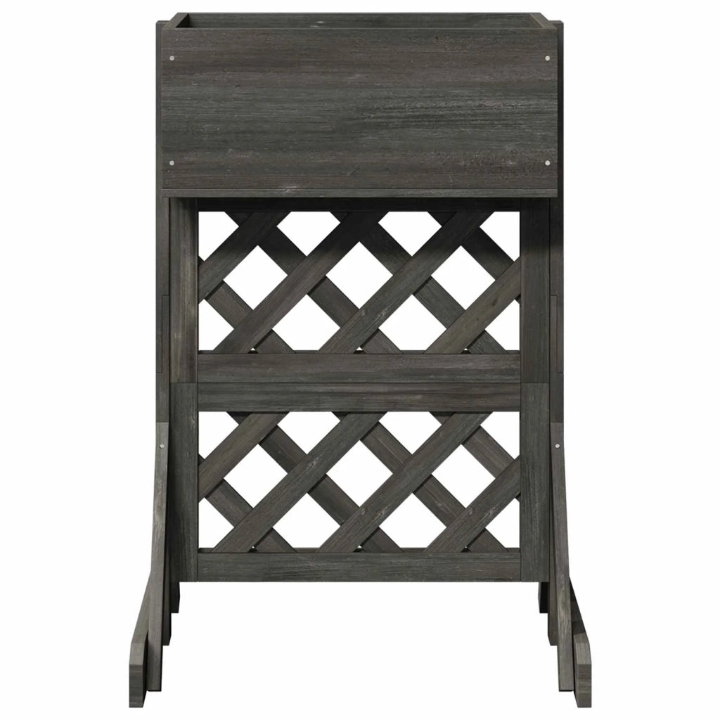 Trellis da Giardino Verticale Grigio 48 x 30 x 70,5 cm CFW6471505