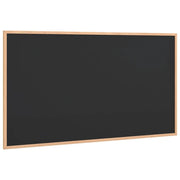 Lavagna con cornice in legno massello di pino nera 100x55 cm CFW3858413