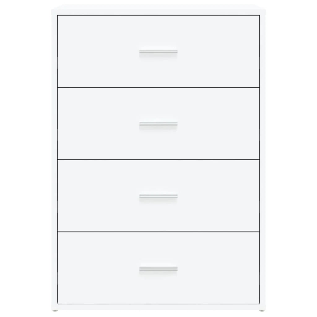 Buffet credenza cassettiera armadio mobile contenitore organizer per cucina soggiorno salotto 60 x 31 x 84 cm legno ingegnerizzato bianco 02_0030346