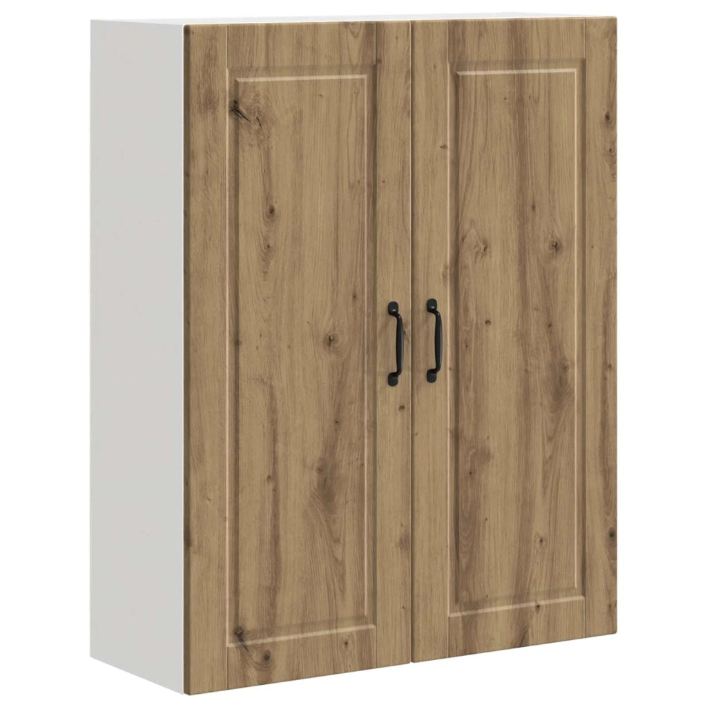 Armadietto a muro PORTO Rovere artigianale 80 x 31 x 100 cm