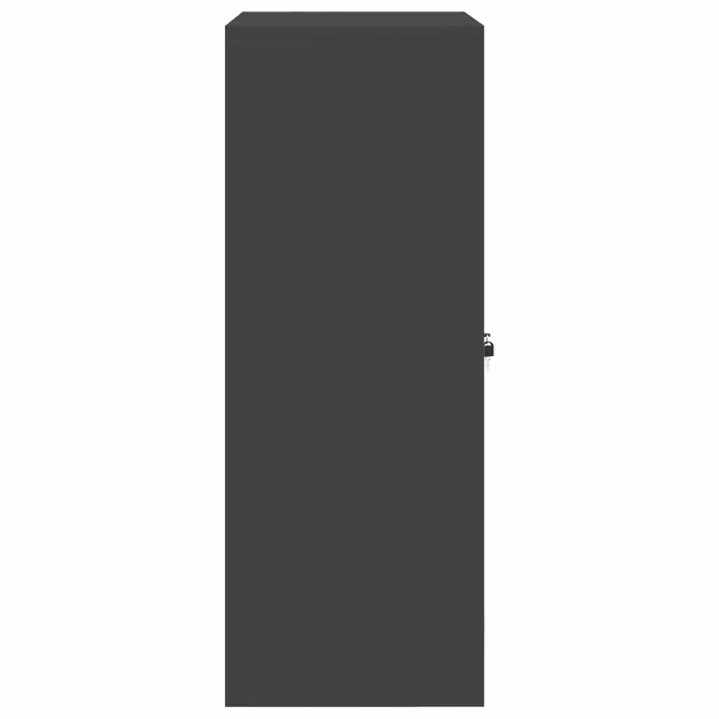 Armadio Nero 80 x 40 x 105 cm Acciaio CFW8938834