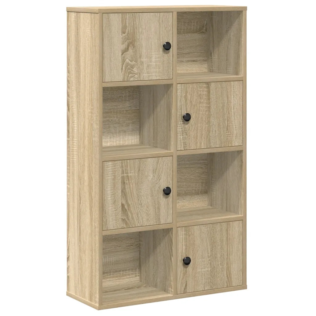 Libreria Rovere Sonoma 60x24x101,5 cm in Legno Multistrato 860393