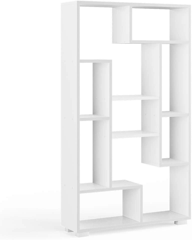 Scaffale Domus, Bianco, 60.2 x 90 cm 7 scomparti, utilizzabile per una suddivisione flessibile degli spazi e per la conservazione