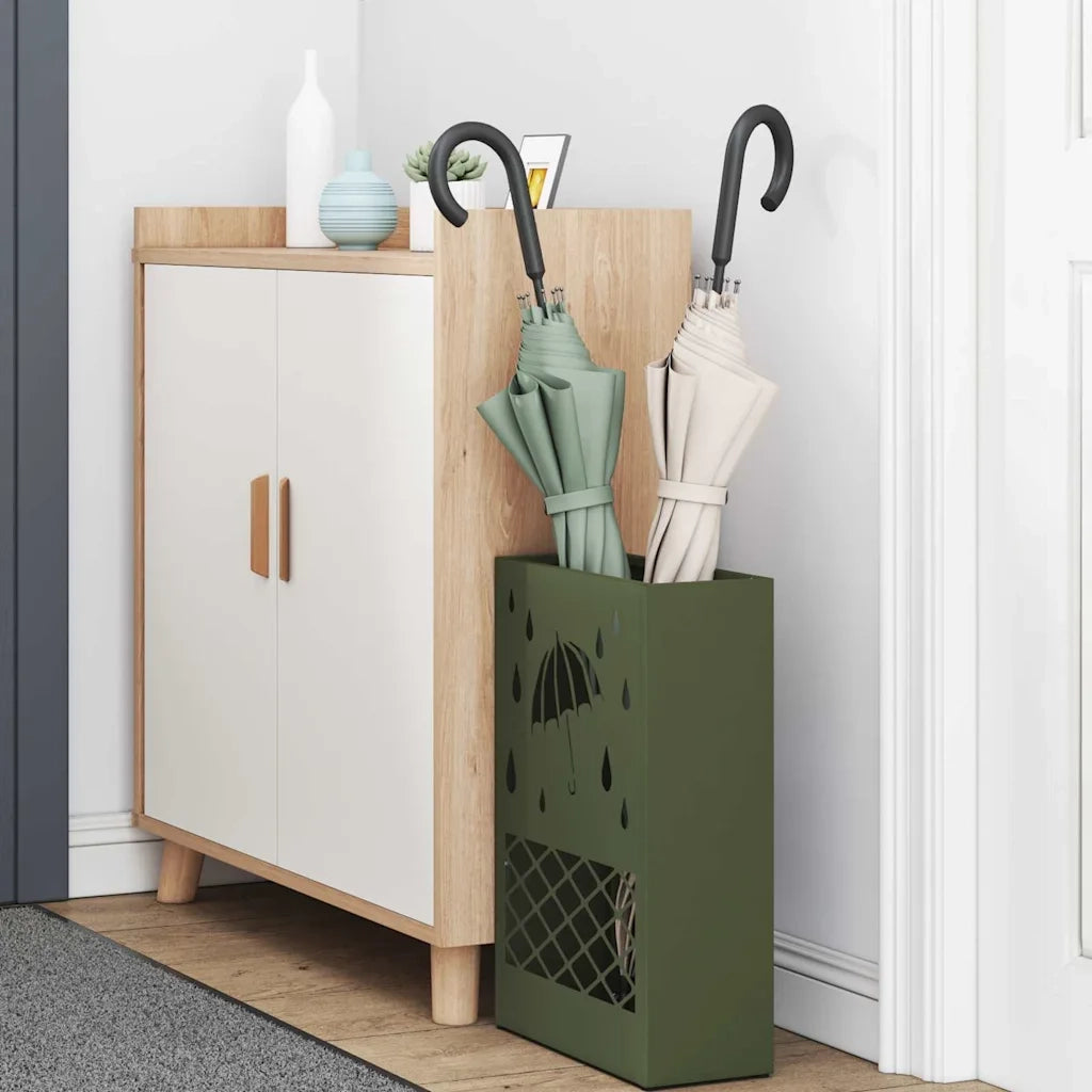 Supporto per Ombrellone Oliver verde 28 x 12 x 41 cm Acciaio 868522