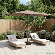 Ombrello da giardino 200 x 300 cm Poliestere Rettangolare 42036205