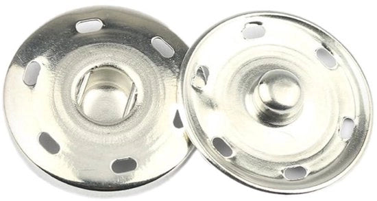 Set di Viti di Pressione in Metallo da 20 - Viti di Pressione per Abbigliamento - Attrezzatura per Fai da Te - Per Giacche/Portafoglio - Materiale in Ottone Robusto