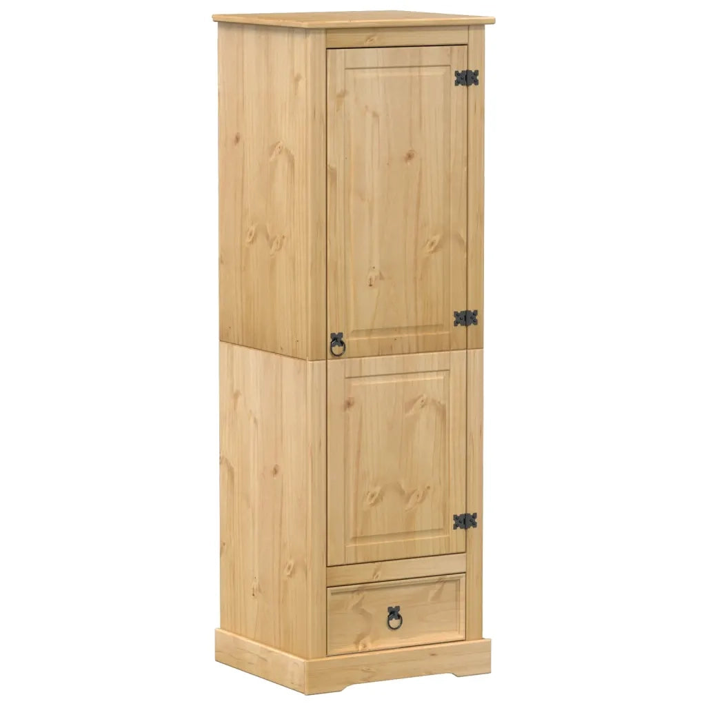 vidaXL Armadio Corona 55x50x170 cm in Legno Massello di Pino