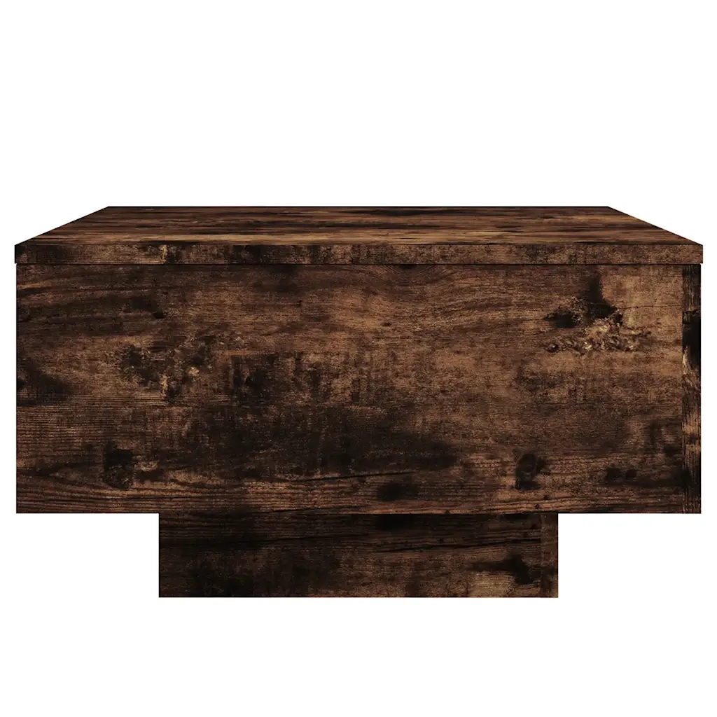 Tavolino da salotto | Tavolino da caff¨¨ | Tavolino da Soggiorno Rovere Fumo 55x55x31cm in Legno Multistrato