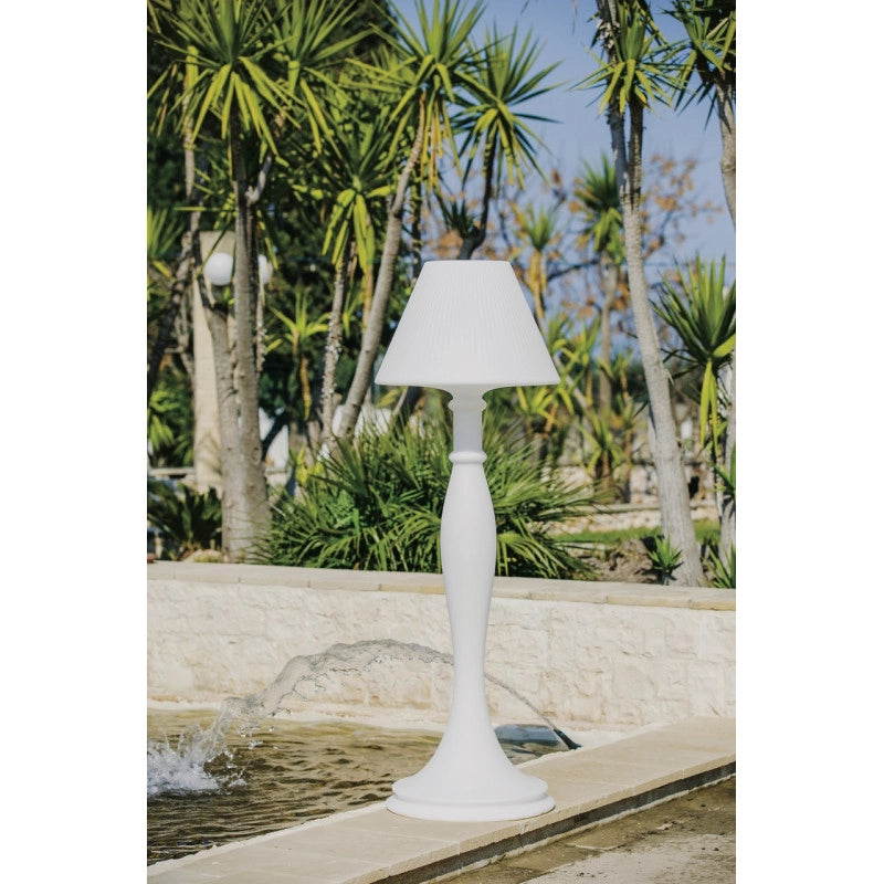 Lampada da terra di design H180 in polimero LED RGB per interno ed esterno - Made in Italy - Monacis
