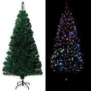 Albero di Natale con Supporto Verde 150 cm in Fibra Ottica 321027