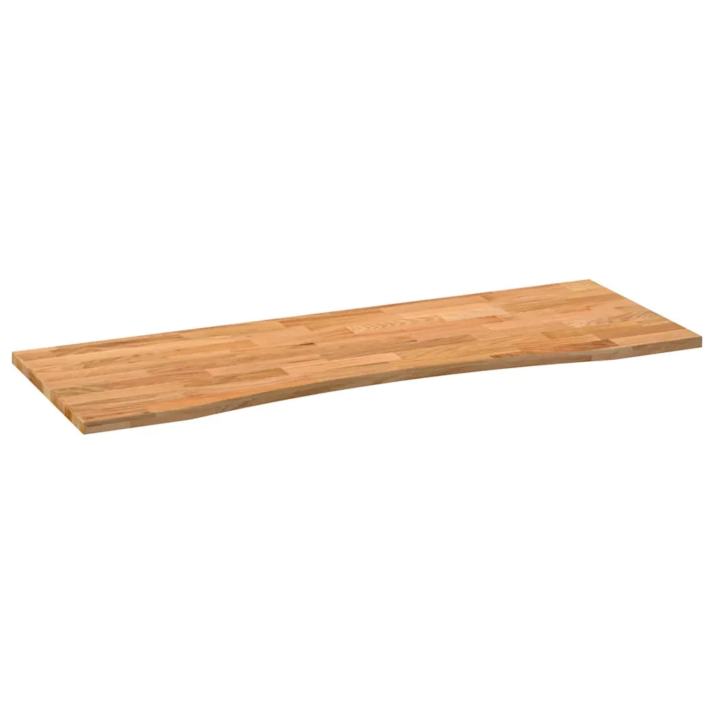 Piano Scrivania Marrone Chiaro 140x60x2,5 cm in Rovere Massello 4009025