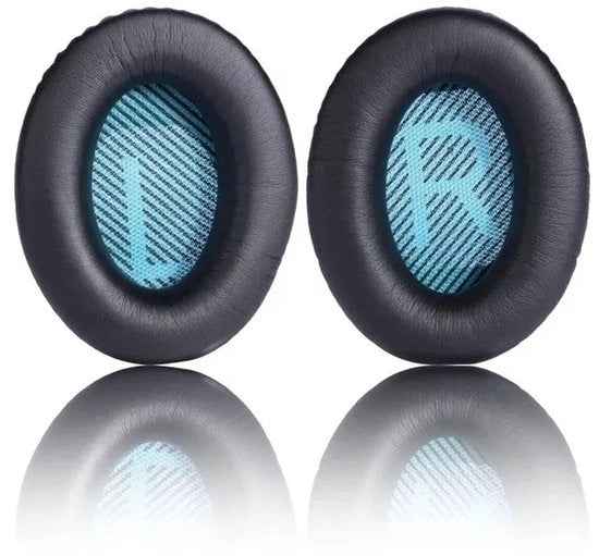 Accessori per cuffie - Vervangenti per QC25 QC35 - Comfortevoli e duraturi - Realizzati in schiuma e materiale respirabile - Migliorano la qualità acustica - Facili da installare