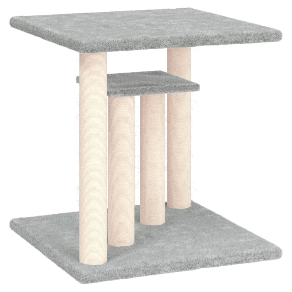 Tiragraffi con piattaforma grigio chiaro 50 cm 02_0022792