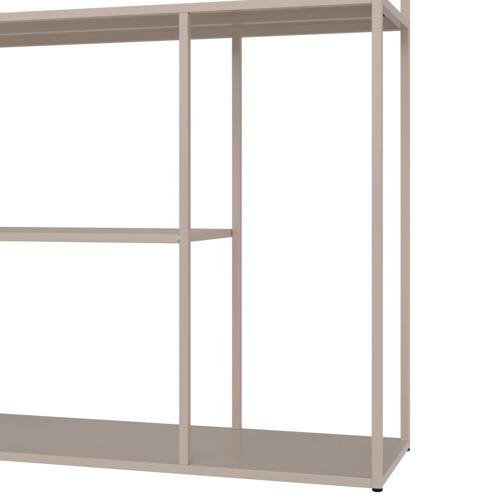 Scaffale in metallo 189cm taupe LAUREEN
