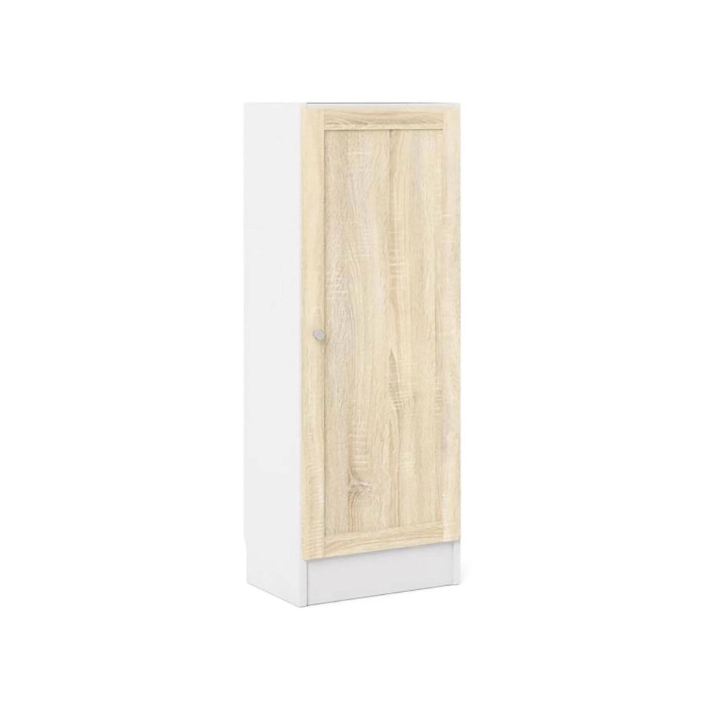 Biblioteca Amedee, Libreria Cassetti, 41x28x107h cm Bianco